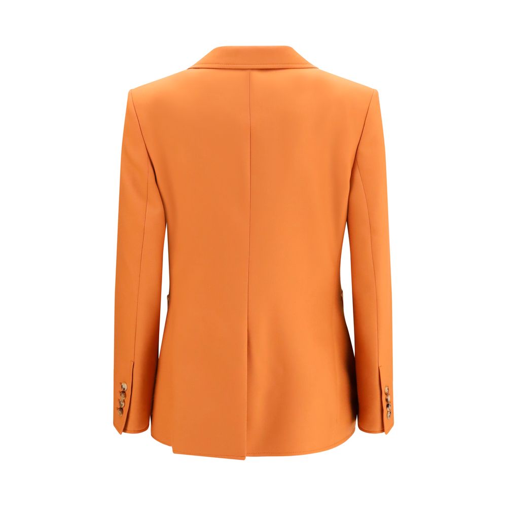 Chloé Orange Wool Oves Aries Blazer
