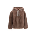 Herno Brown Polyester Full-Length Jacket