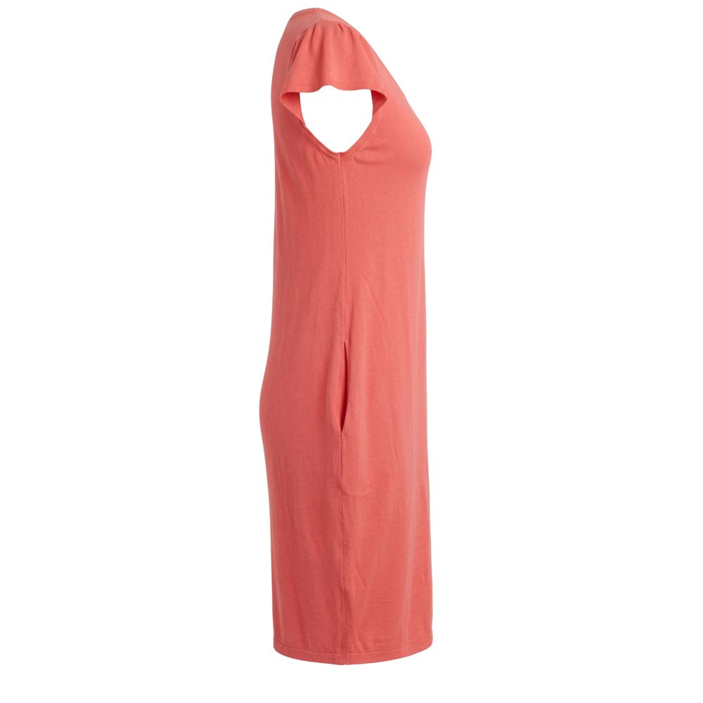 Malo Red Cotton Women Dress
