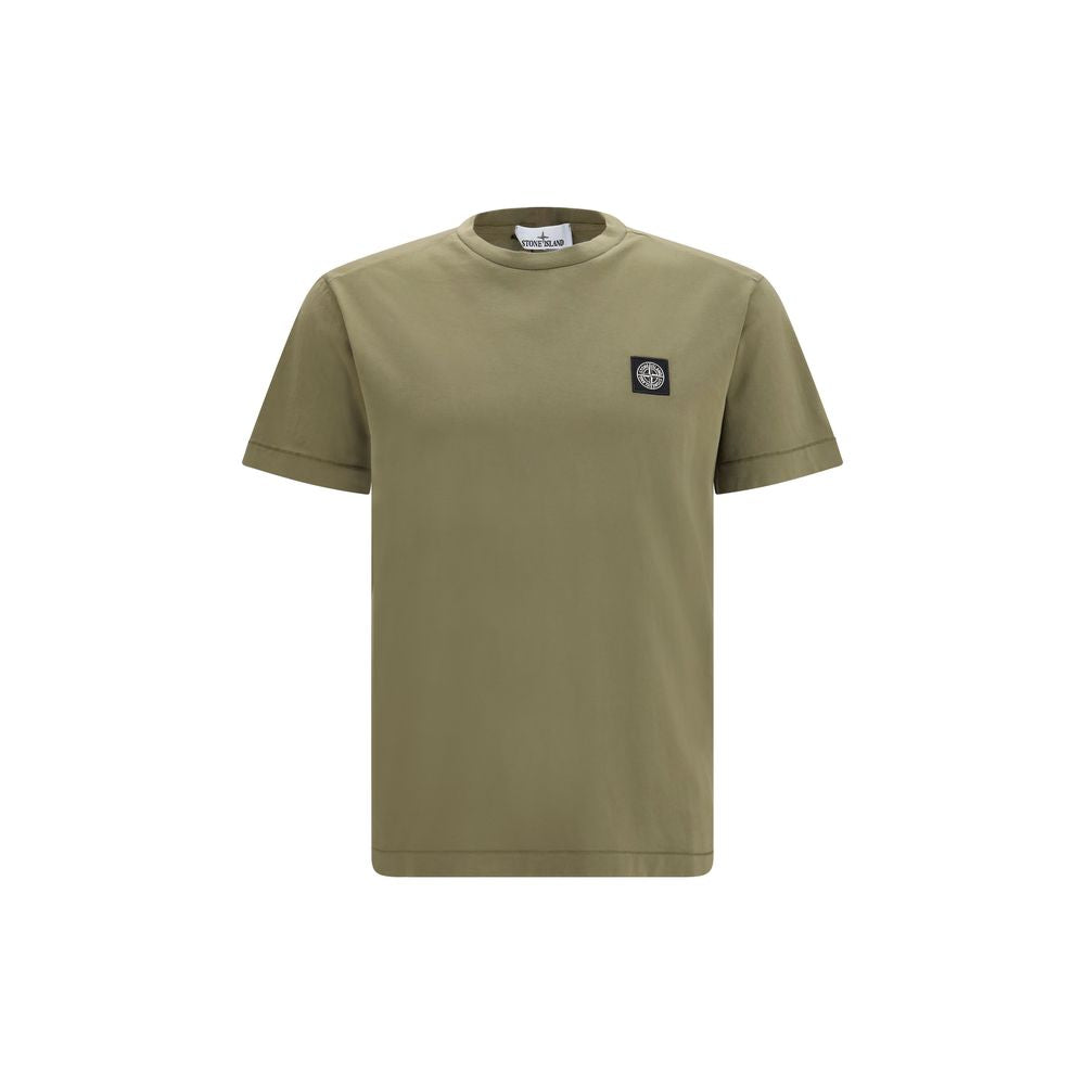 Stone Island Bicolor Cotton T-Shirt