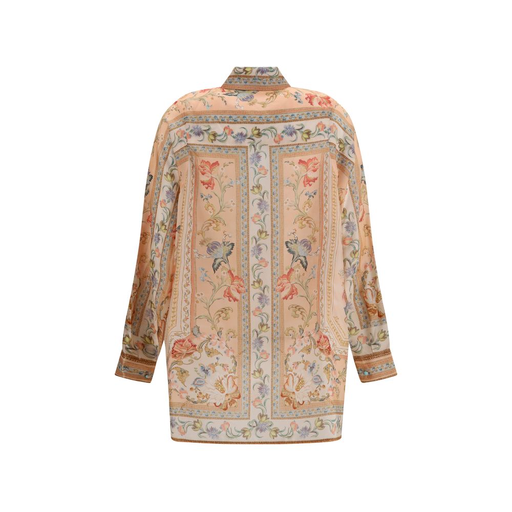 Zimmermann Multicolor Silk Pattern Shirt