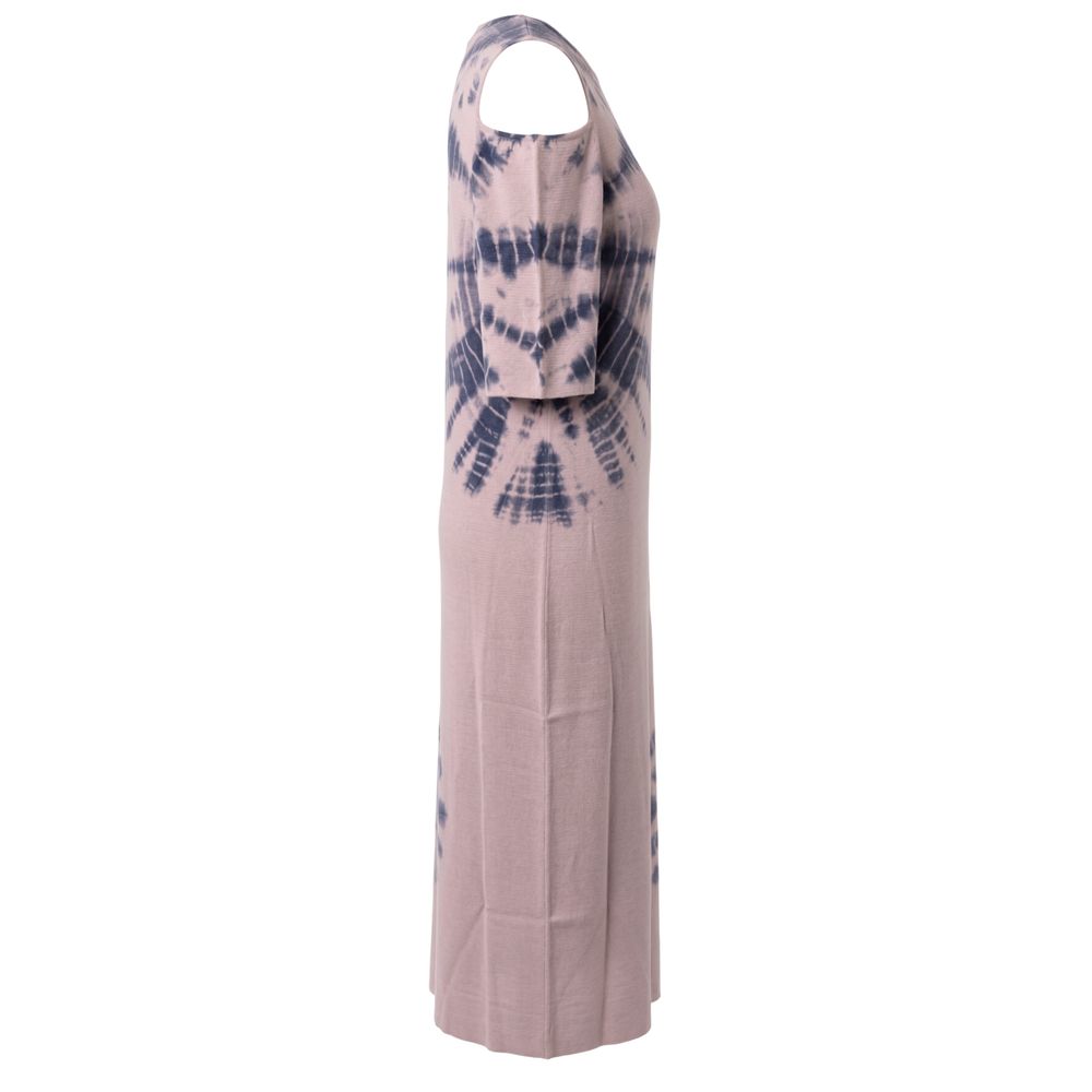 Malo Purple Cotton Women Dress
