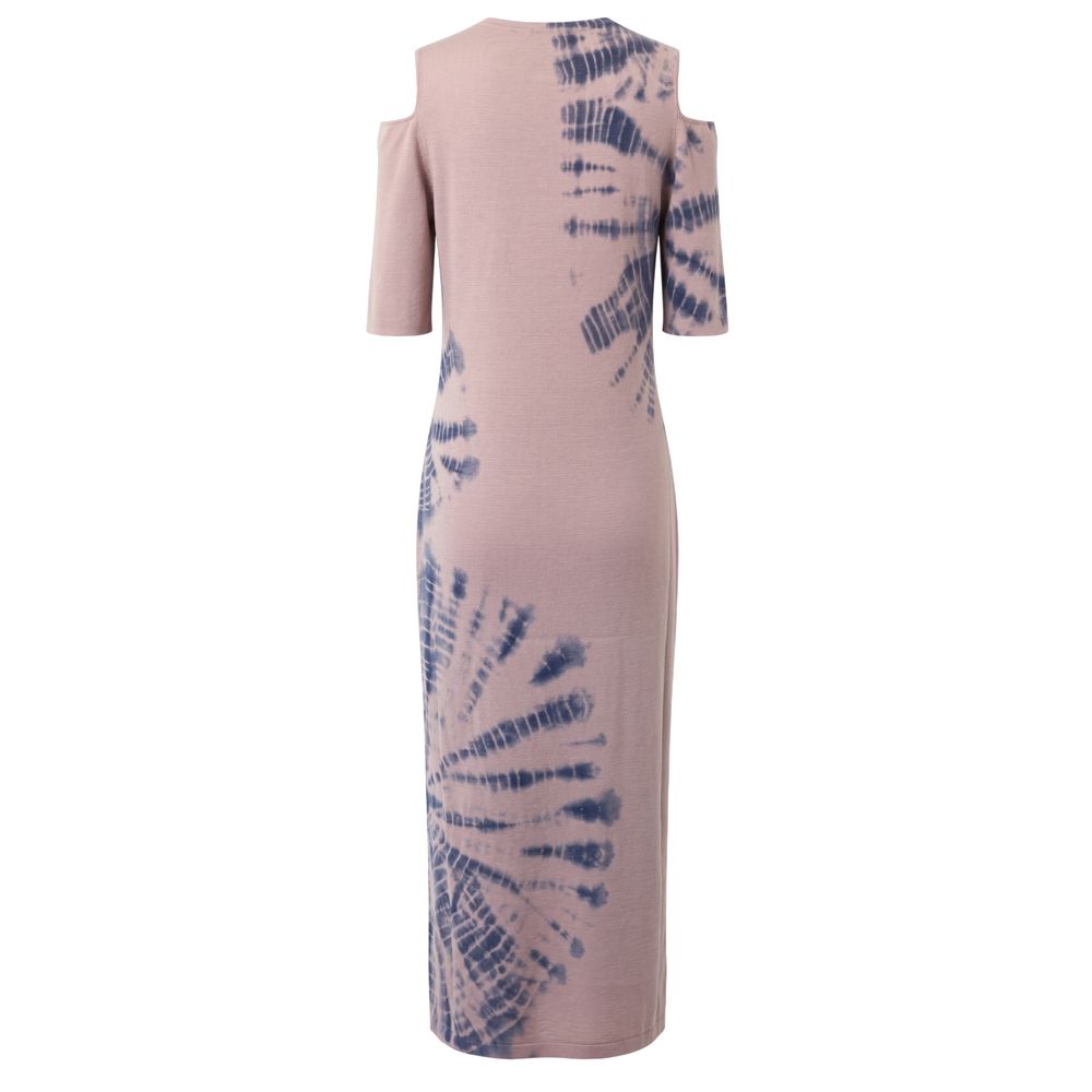 Malo Purple Cotton Women Dress