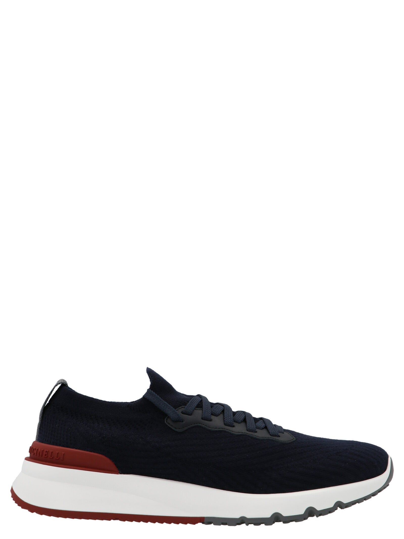 Brunello Cucinelli Blue Polyethylene Athletic Sneakers