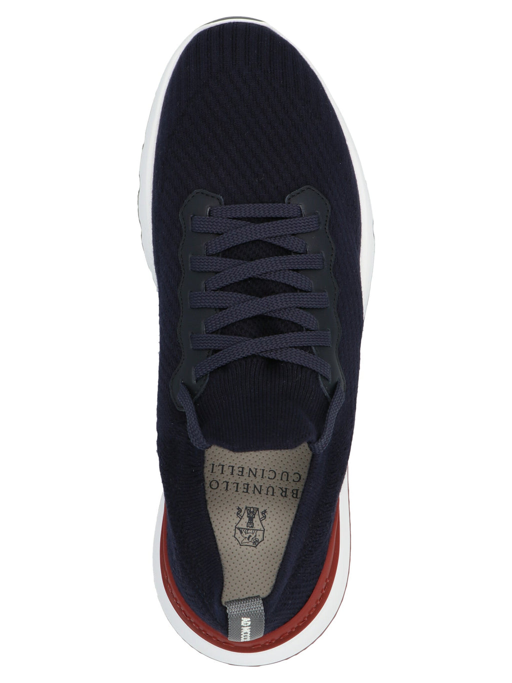 Brunello Cucinelli Blue Polyethylene Athletic Sneakers