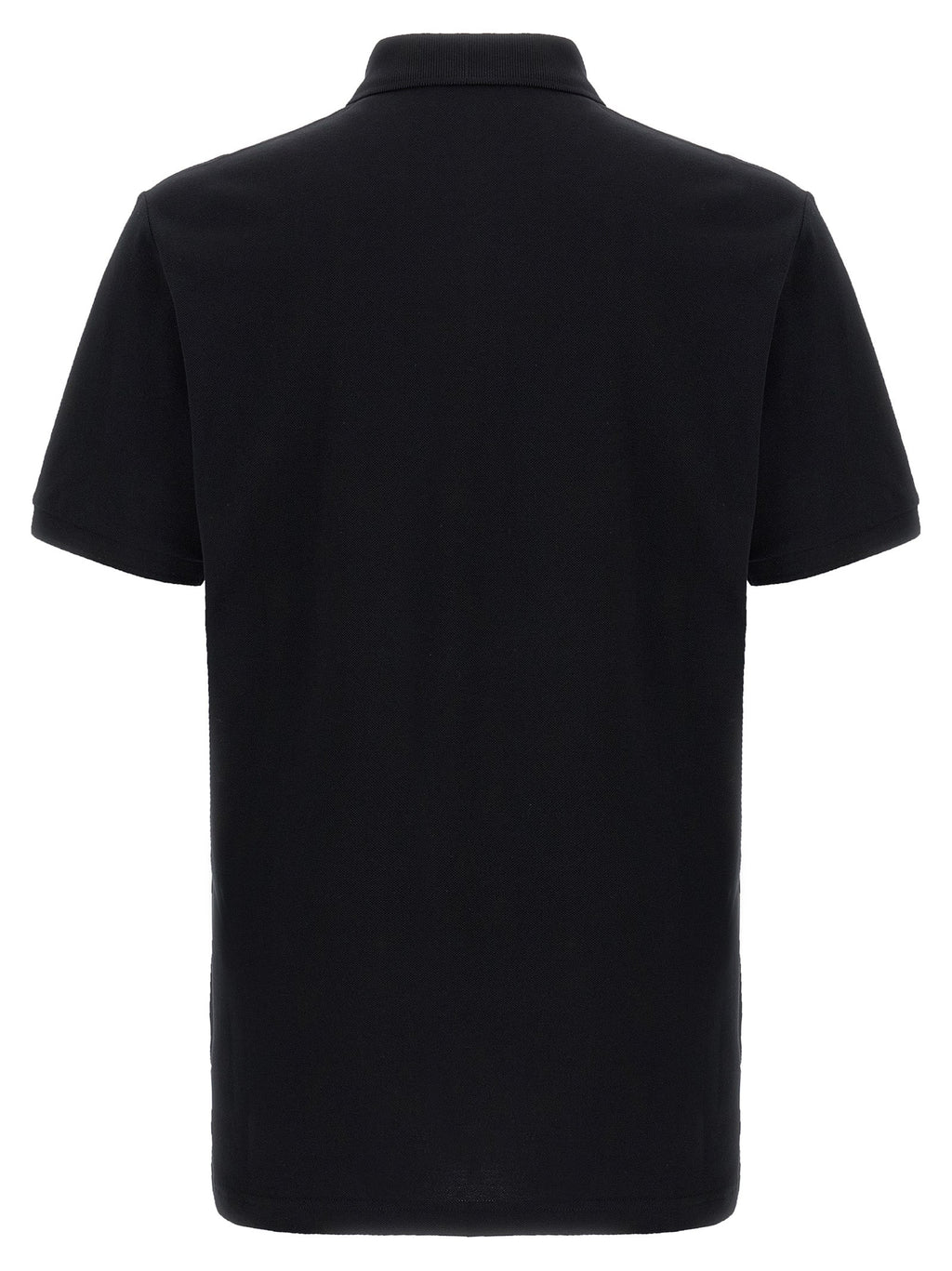 Moschino Black Cotton Polo Shirt