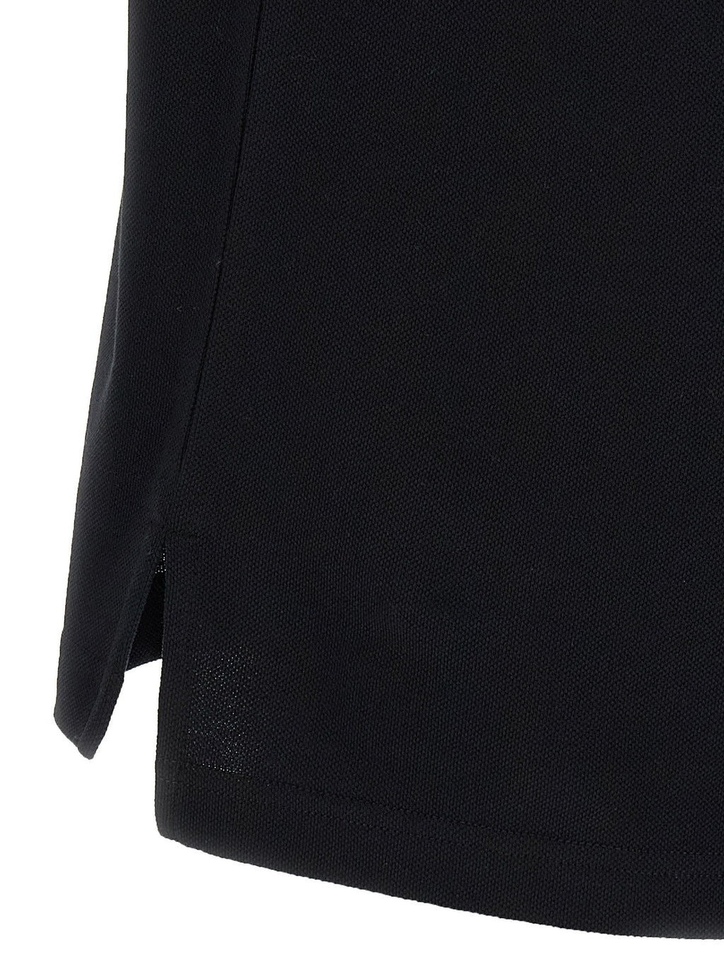 Moschino Black Cotton Polo Shirt