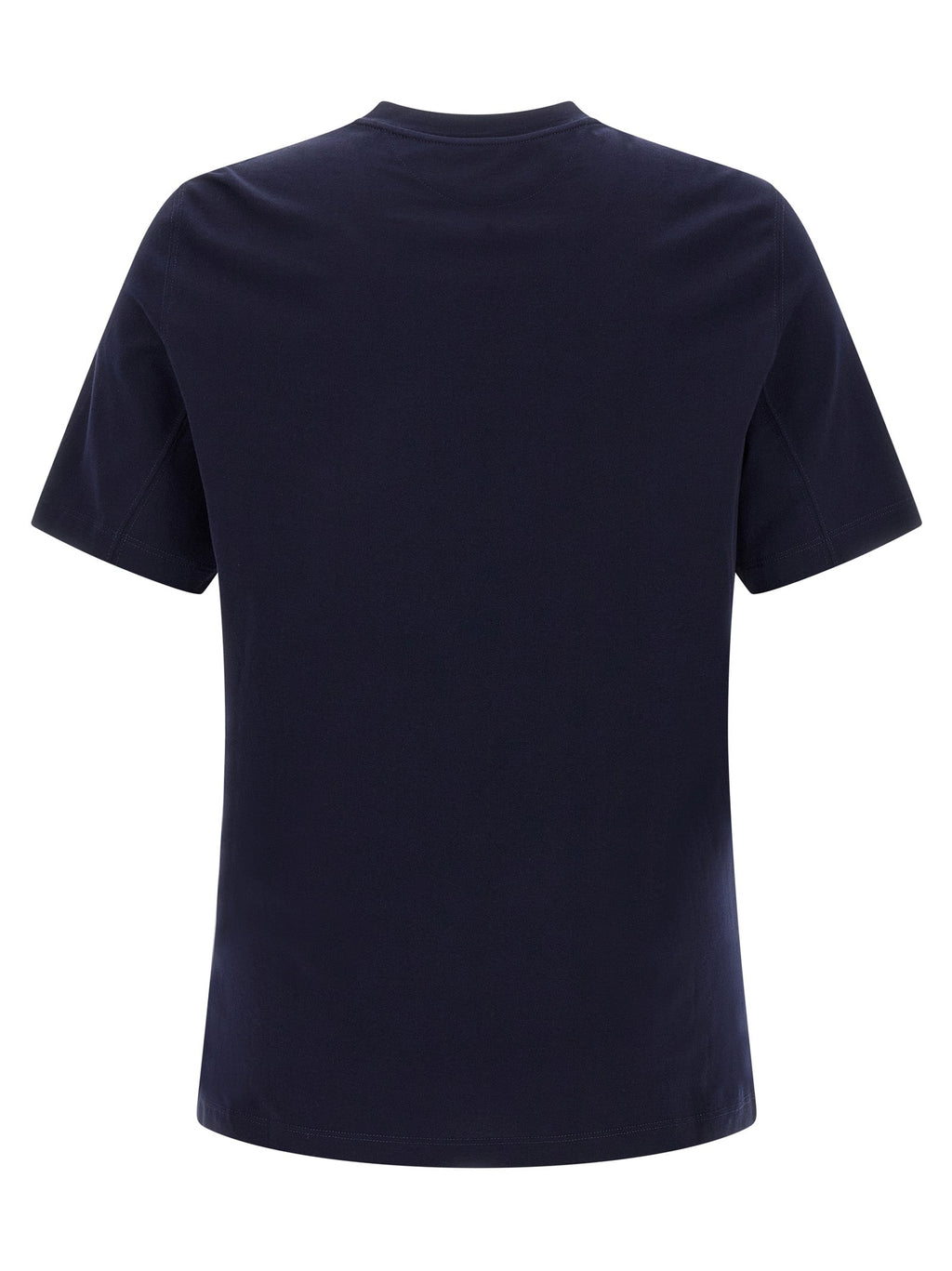 Brunello Cucinelli Blue Cotton T-Shirt