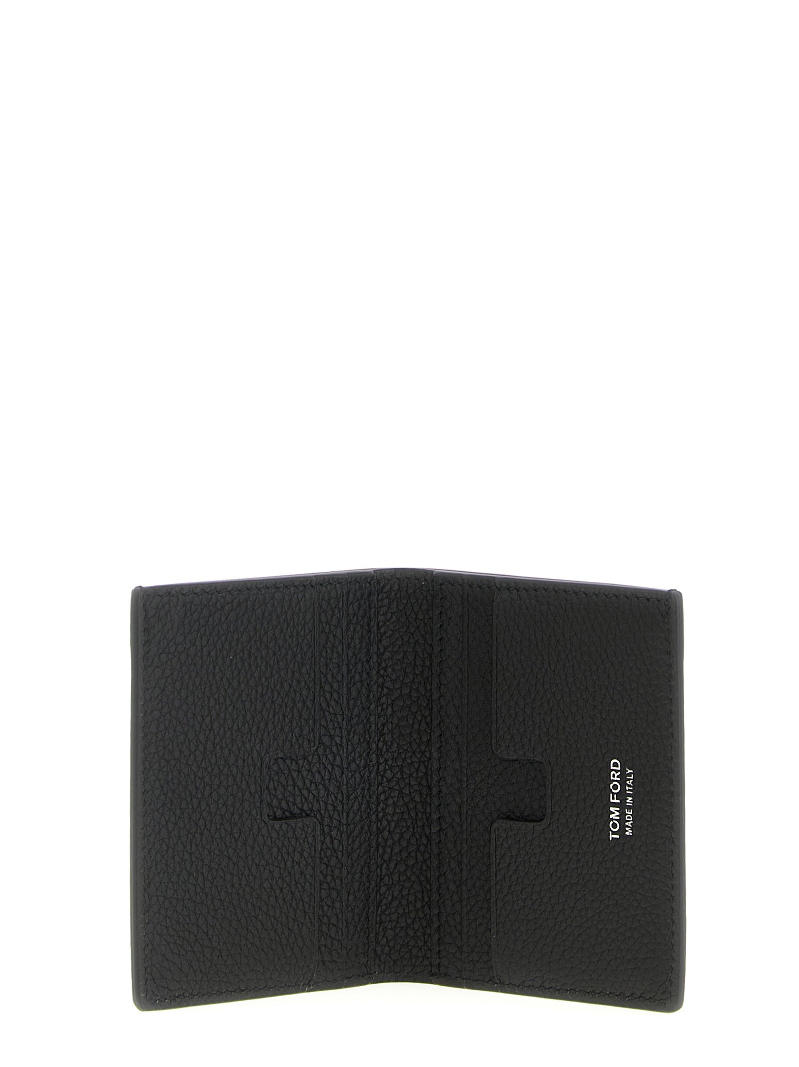 Tom Ford Black Calfskin Cardholder Tom Ford