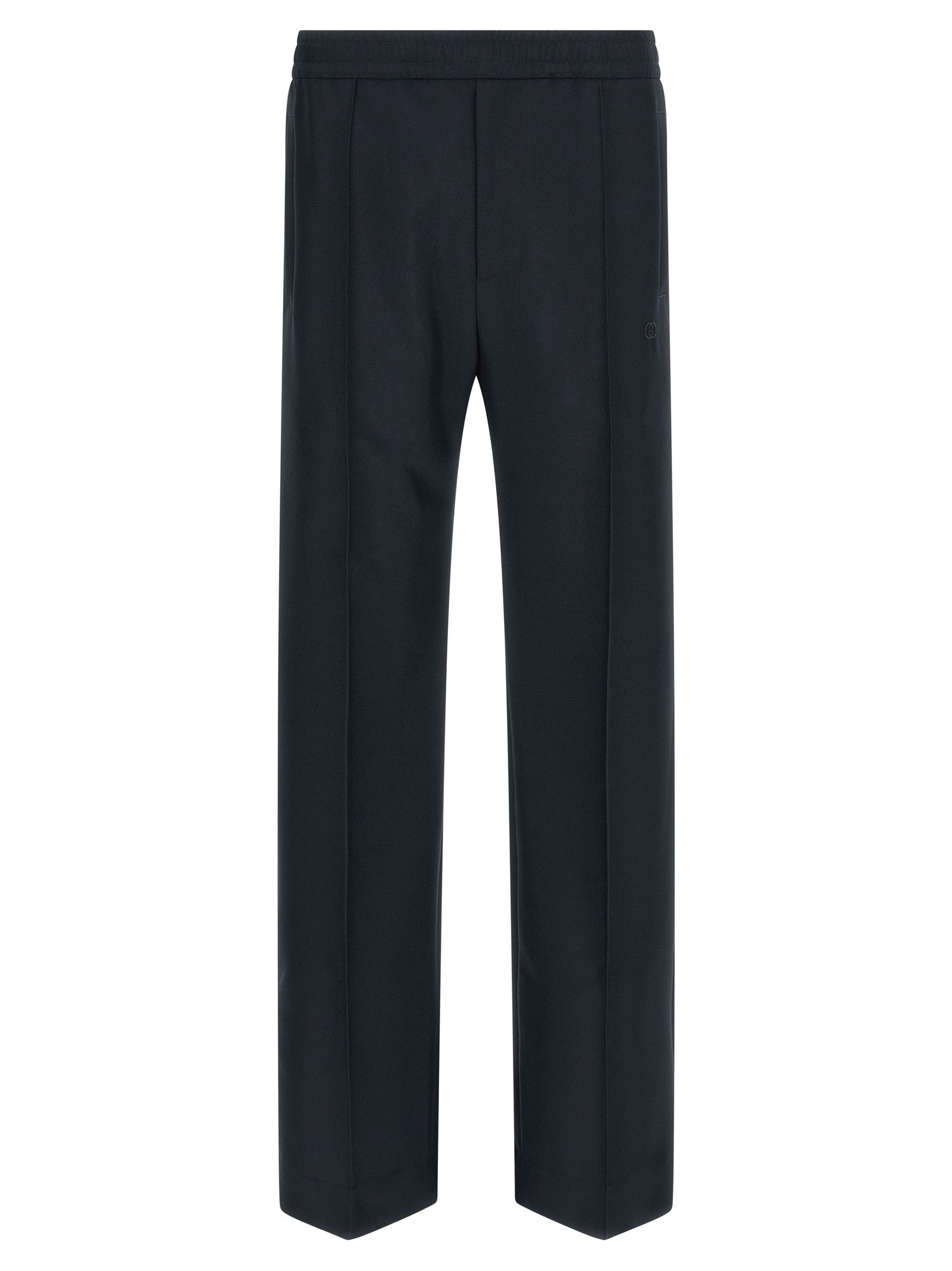 Gucci Blue Polyester Casual Pants Gucci