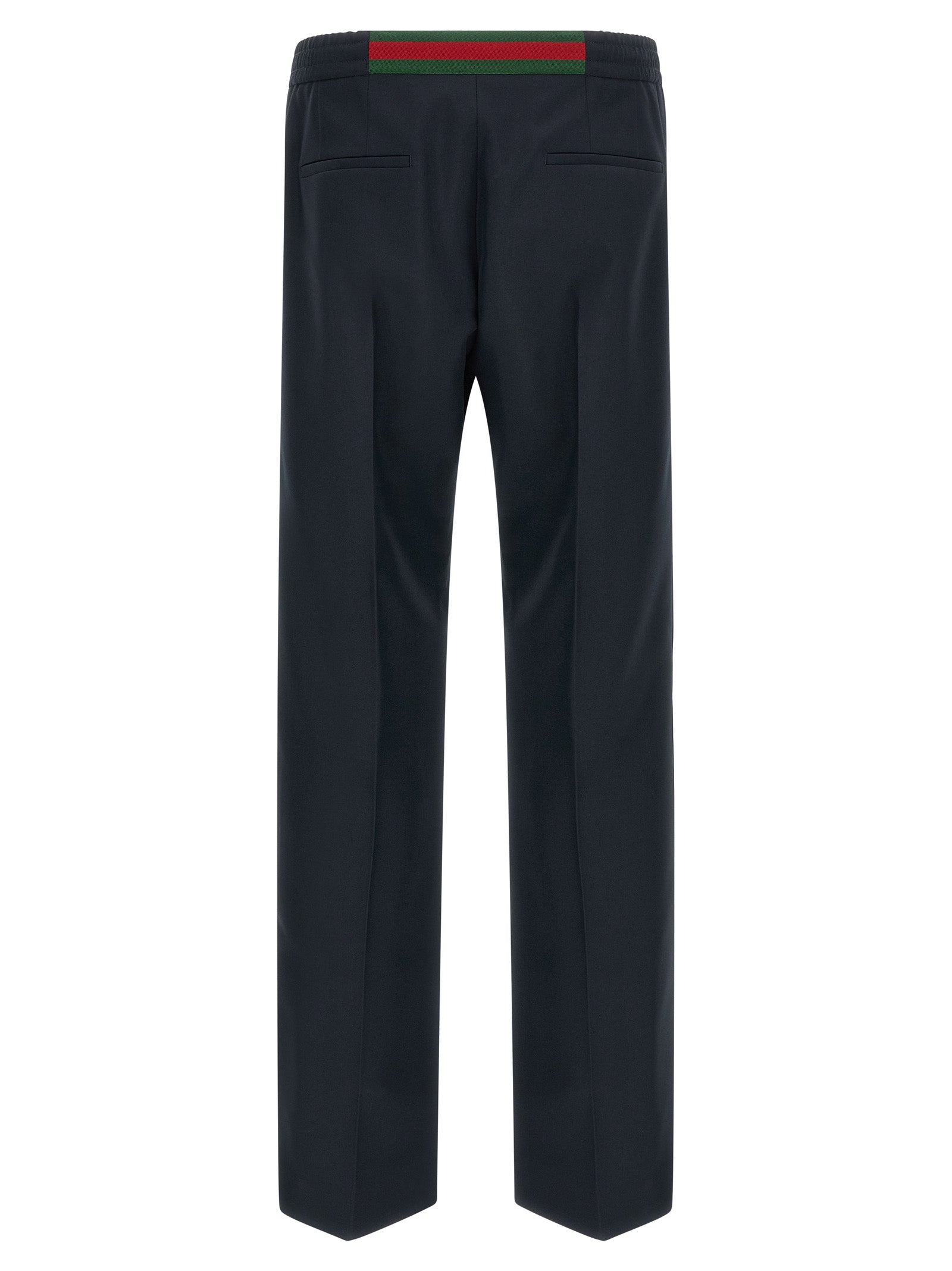 Gucci Blue Polyester Casual Pants Gucci