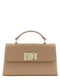 Furla Beige Calfskin Crossbody Bag