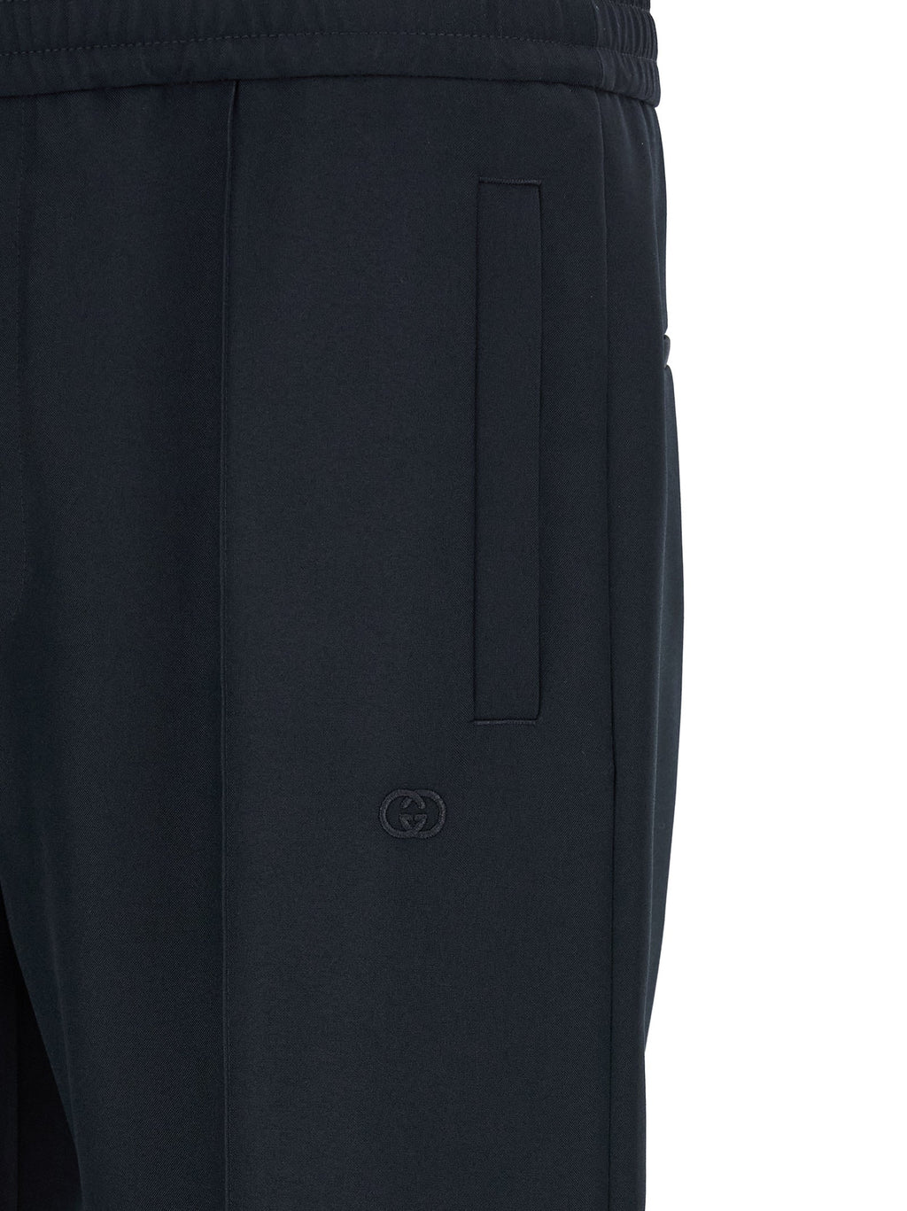 Gucci Blue Polyester Casual Pants Gucci
