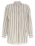 Gucci White Silk Blouse