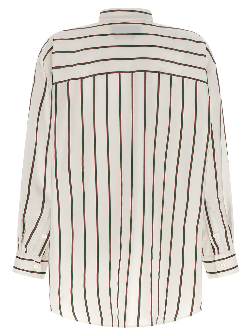 Gucci White Silk Blouse