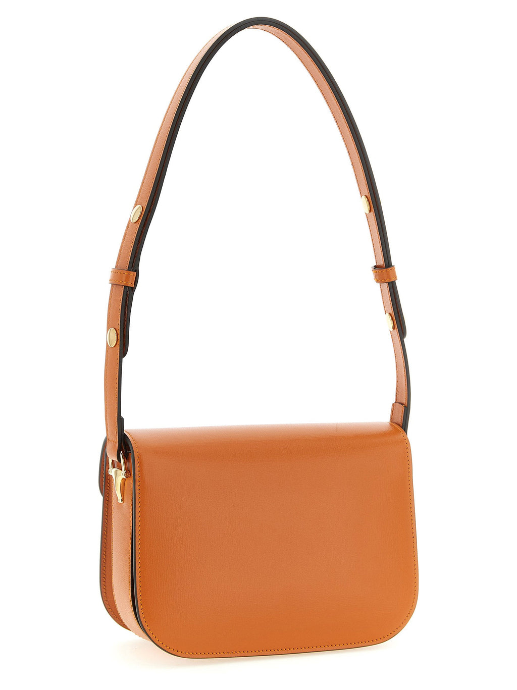 Gucci Orange Calfskin Shoulder Bag