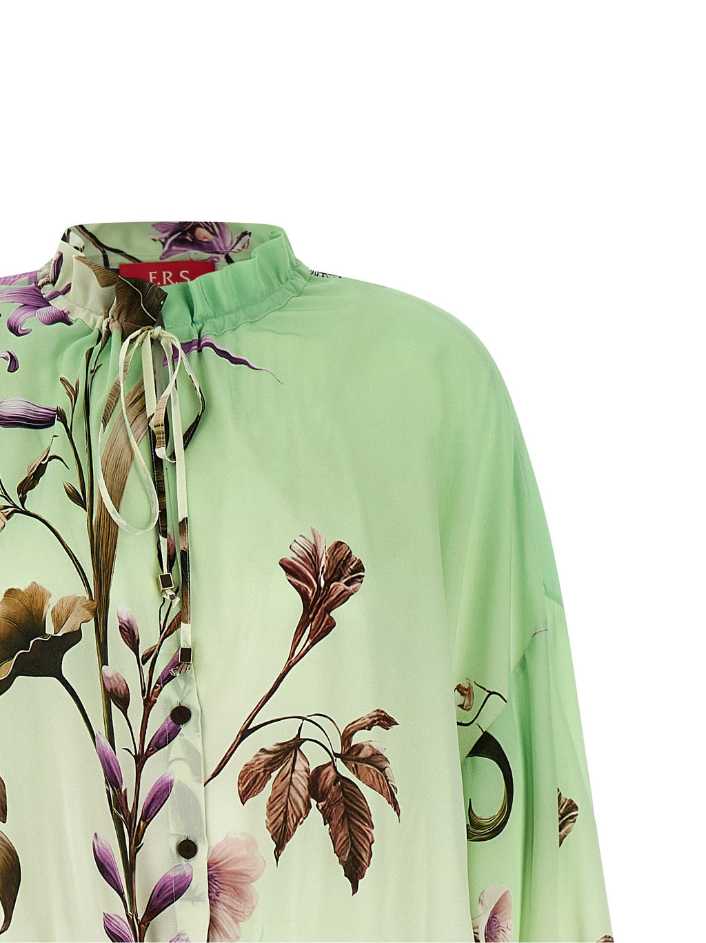 F.R.S. - FOR RESTLESS SLEEPERS Bicolor Silk Long Dress