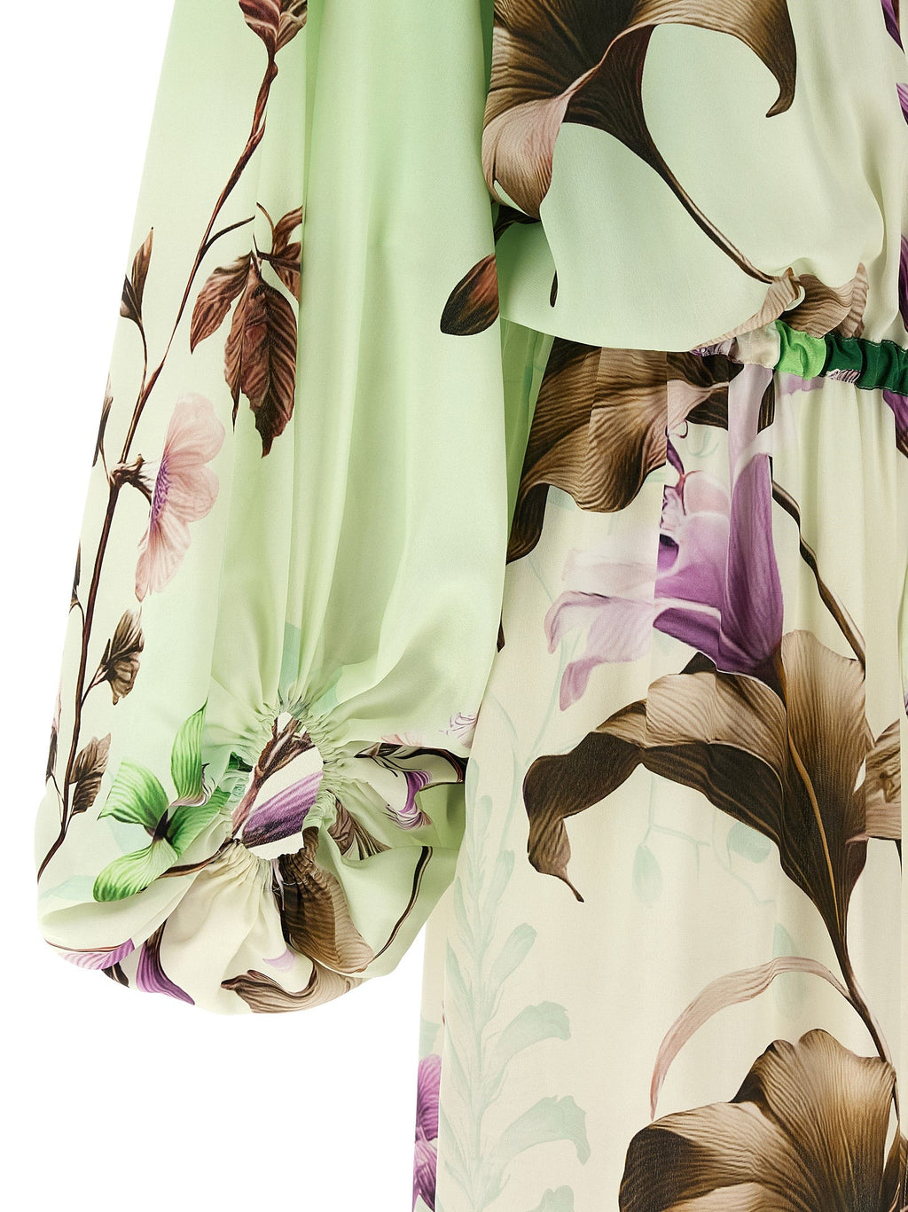 F.R.S. - FOR RESTLESS SLEEPERS Bicolor Silk Long Dress