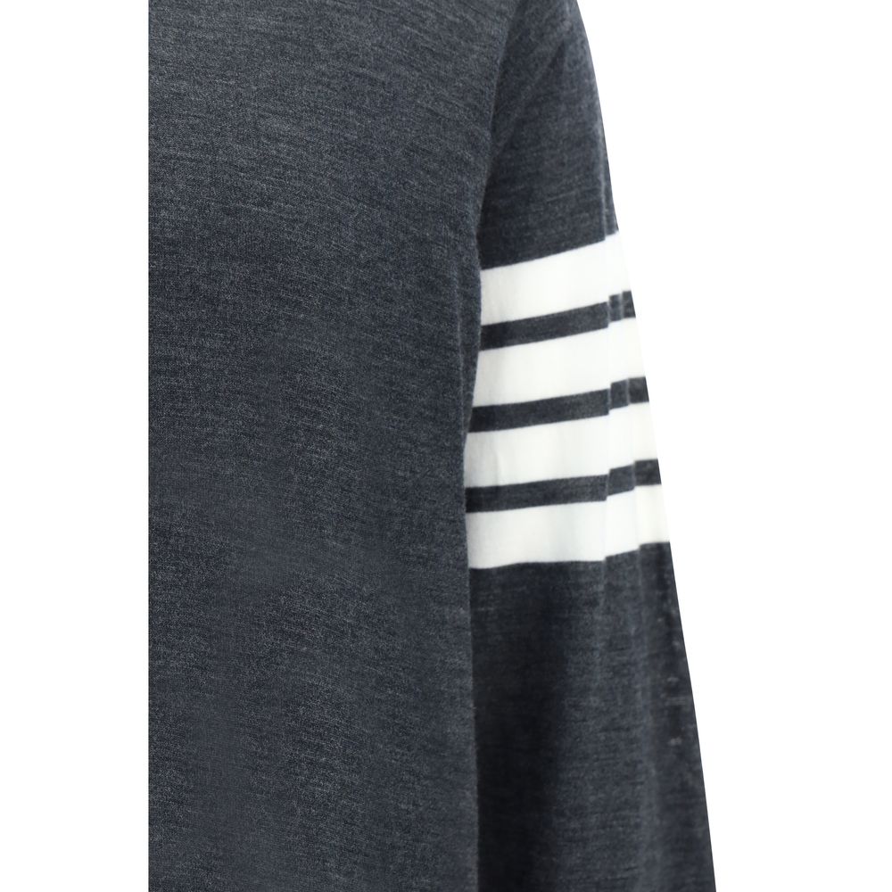 Thom Browne Gray Wool Oves Aries Sweatshirt