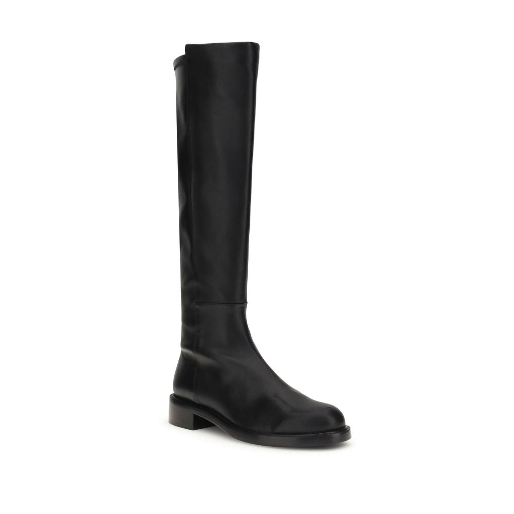 Stuart Weitzman Brown Calf Leather Bos Taurus Over The Knee