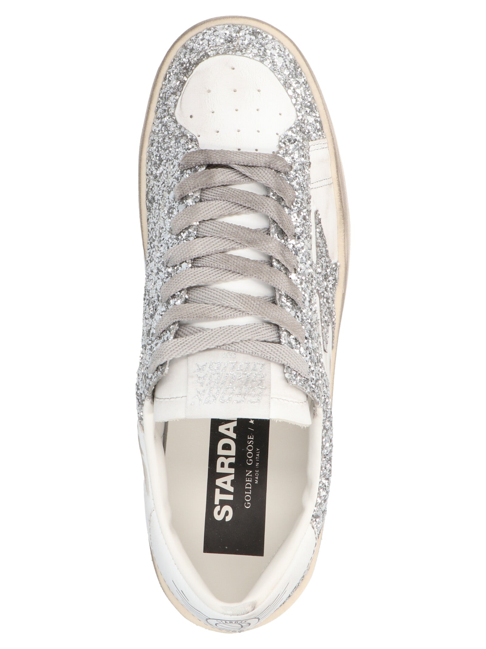 Golden Goose Silver Polyester Sneakers