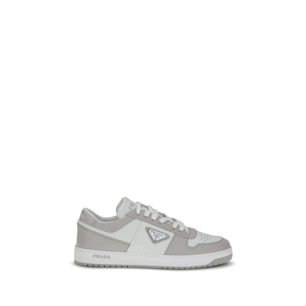 Prada Multicolor Calf Leather Bos Taurus Low Top Sneakers Prada
