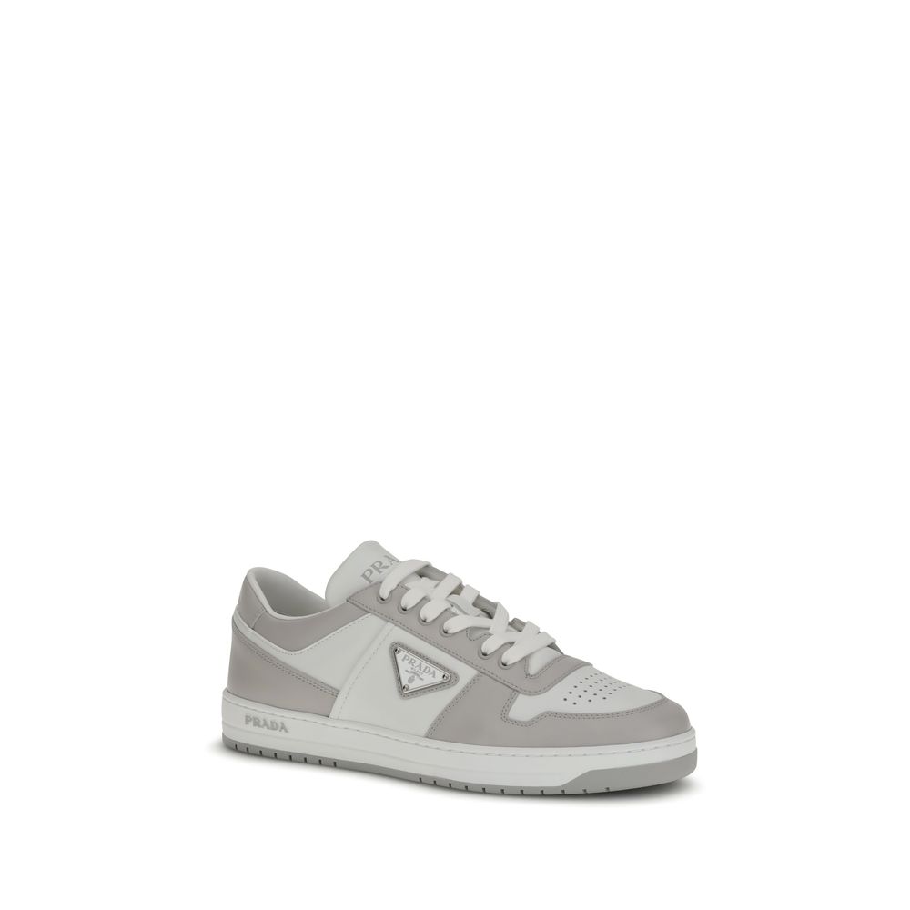 Prada Multicolor Calf Leather Bos Taurus Low Top Sneakers Prada