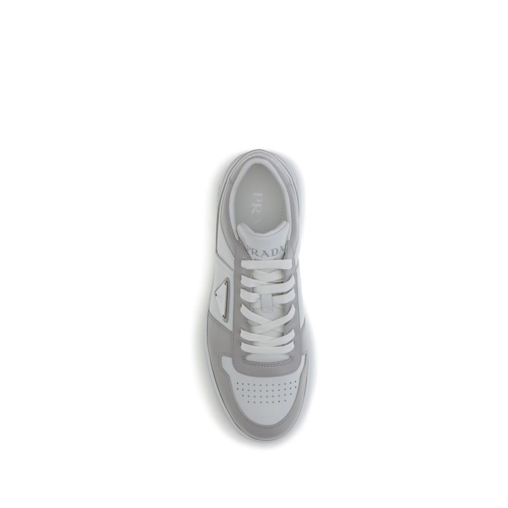 Prada Multicolor Calf Leather Bos Taurus Low Top Sneakers Prada