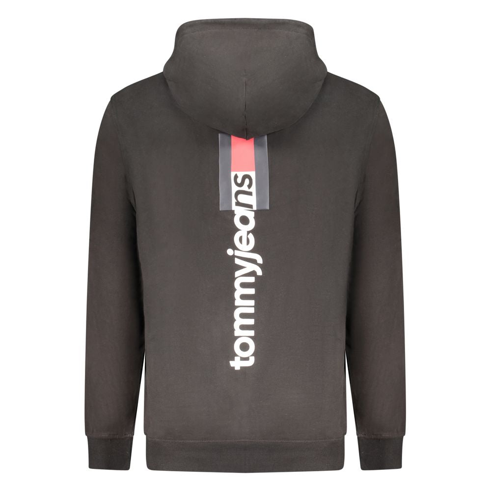 Tommy Hilfiger Black Cotton Men's Sweatshirt Tommy Hilfiger
