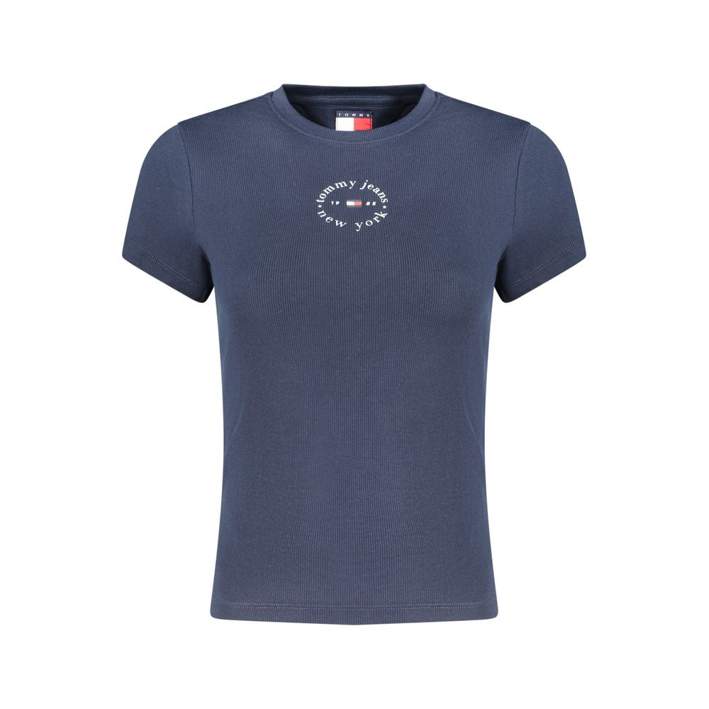 Tommy Hilfiger Blue Cotton Women's T-Shirt
