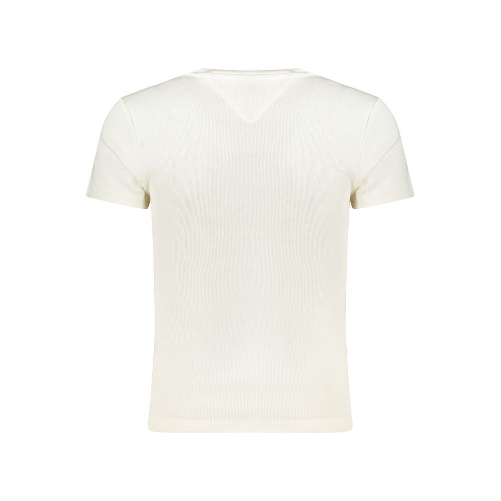 Tommy Hilfiger Bianco Cotton Women T-Shirt