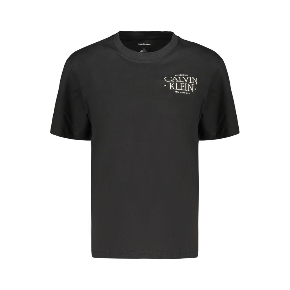 Calvin Klein Black Cotton Women's T-Shirt