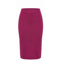 Malo Purple Cotton Women Skirt