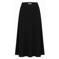 Malo Black Cotton Women Skirt
