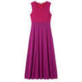 Malo Purple Silk Women Dress
