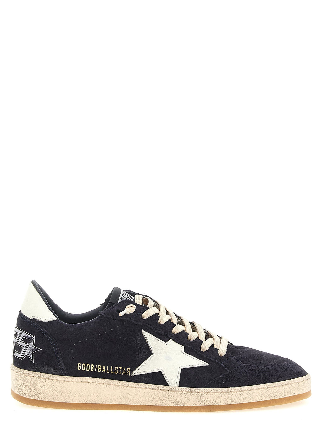 Golden Goose Blue Cowhide Low Top Sneakers Golden Goose