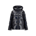 PINKO Black Polyamide Full-Length Jacket PINKO
