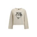 PINKO Beige Cotton Sweatshirt PINKO