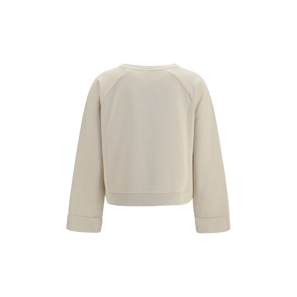 PINKO Beige Cotton Sweatshirt PINKO