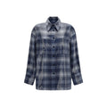 PINKO Blue Polyester Pattern Shirt PINKO