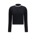 PINKO Black Wool Oves Aries Sweatshirt PINKO