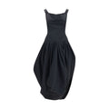 Magda Butrym Black Polyester Casual Dress