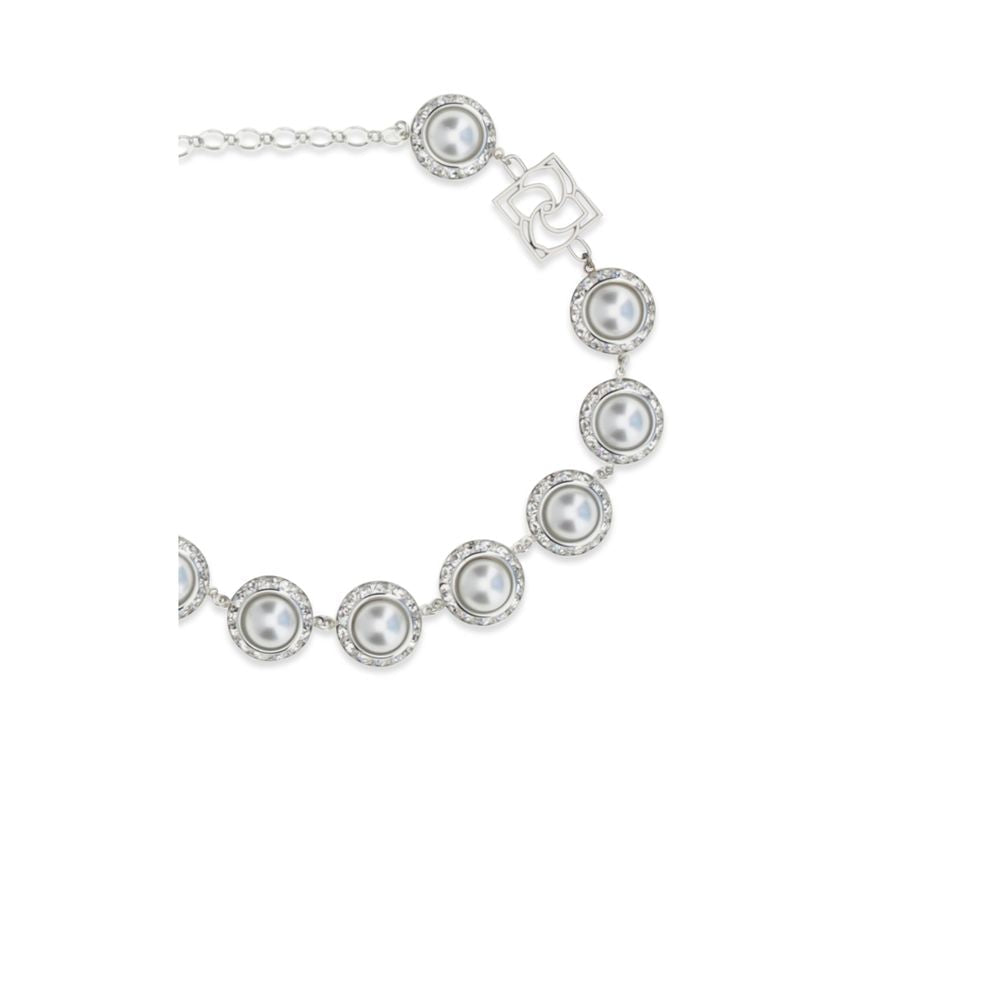 Magda Butrym Silver Metal Necklace