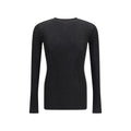 Rick Owens Black Wool Oves Aries Sweatshirt
