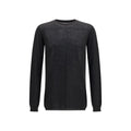 Rick Owens Black Wool Oves Aries Sweatshirt