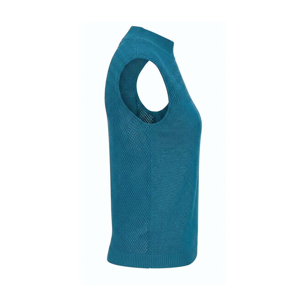Malo Blue Silk Women Sweater