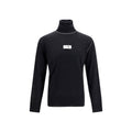MM6 Black Wool Oves Aries Turtleneck