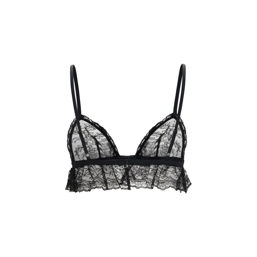 Dolce & Gabbana Black Cotton Bra