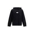 MM6 Black Cotton Sweatshirt
