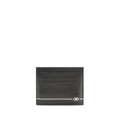 Ferragamo Black Calf Leather Bos Taurus Wallet Ferragamo